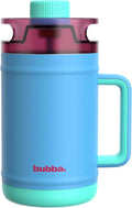 bubba 52 oz Insulated Stainless Steel Water Keg - Large Reusable Water Bottle Drinking Jug - Insulated Keg for Everyday Hydration, Lead-Free and BPA-Free, Blue Ribbon