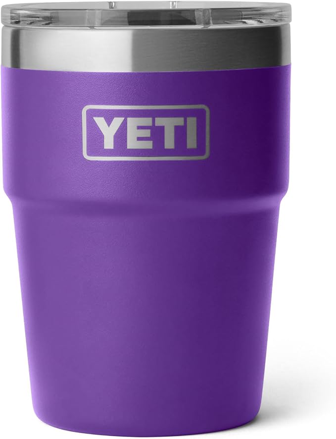YETI Rambler 16 oz Stackable Tumbler, Vacuum Insulated, Stainless Steel with MagSlider Lid | Stackable