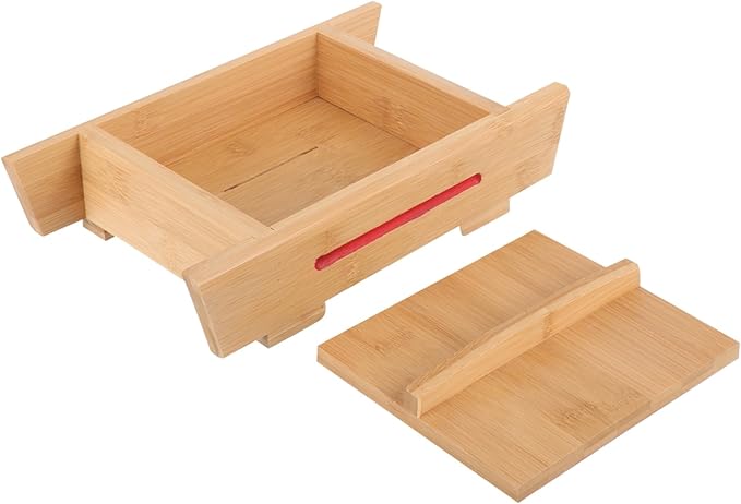 Tofu Maker Wooden Tofu Press Mold Compact DIY Tofu Making Tool for Home Use High Grade Construction Smooth Edges for Silken and Firm Tofu