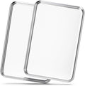 Baking Sheets Set of 2, Bastwe 20 inch Stainless Steel Bakeware Baking Pans, Healthy & Nontoxic & Rustproof & Easy Clean & Dishwasher Safe