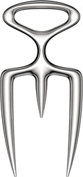 qAp quality art Practical-18/8 Stainless Steel Meat Carving Fork for Securely Holding and Slicing Large Cuts (6 Inch)