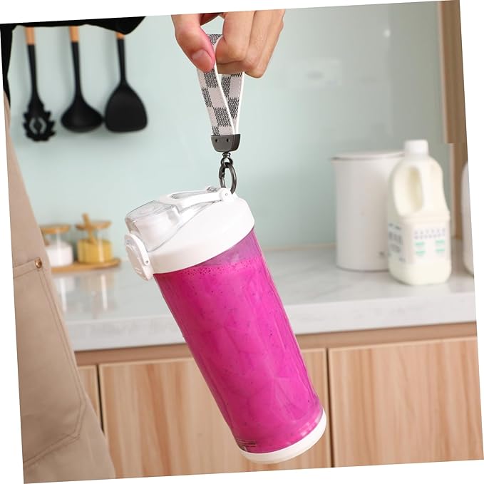 Portable 600ml Fruit Juicer Cup Rechargeable Battery Mini Blender for Kitchen Fresh Juice Smoothies Easy Operation Travel-friendly