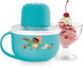 Disney | Dash Moana My Mug Ice Cream Maker — Electric Countertop Soft Serve Ice Cream Machine, Single Serve Half-Pint Moana Mug with Ingredient Chute & Recipe Guide