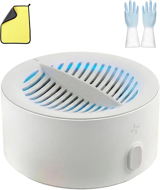 Original Premium Produce Cleaner, Best Ultrasonic Vegetable Produce Cleaner Device, Veggie Cleaning Machine, Deep Cleaning Surface Residues, Ipx7 Waterproof Cordless Device for Berries Meat (1PC)