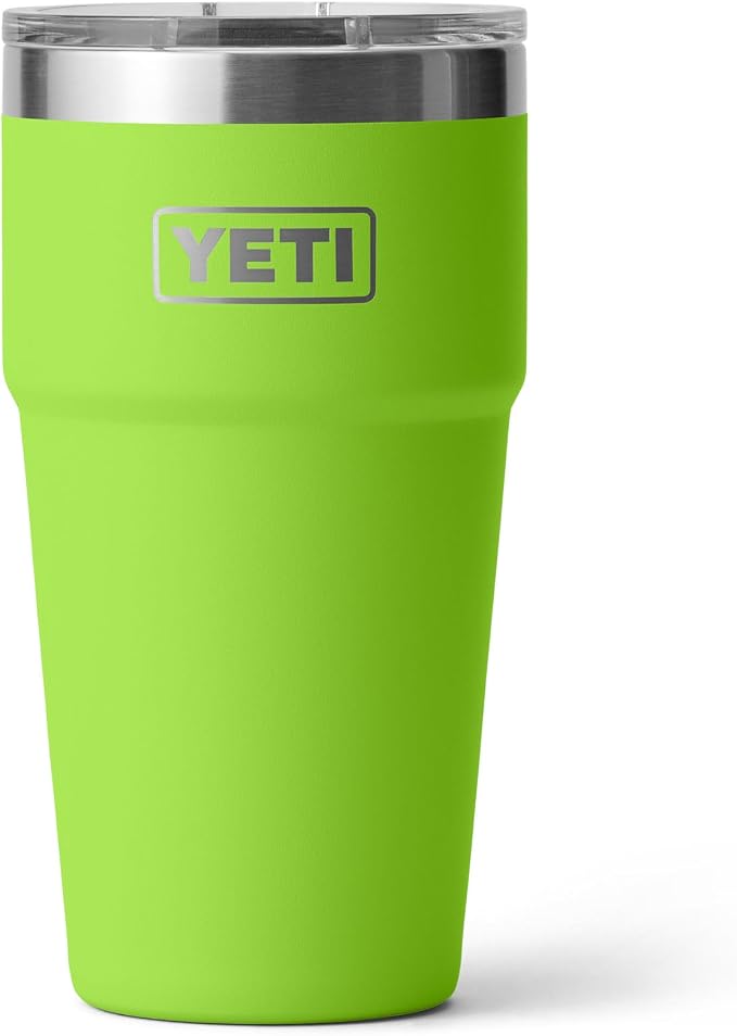 YETI Rambler 20 oz Stackable Tumbler, Stainless Steel, Vacuum Insulated with MagSlider Lid