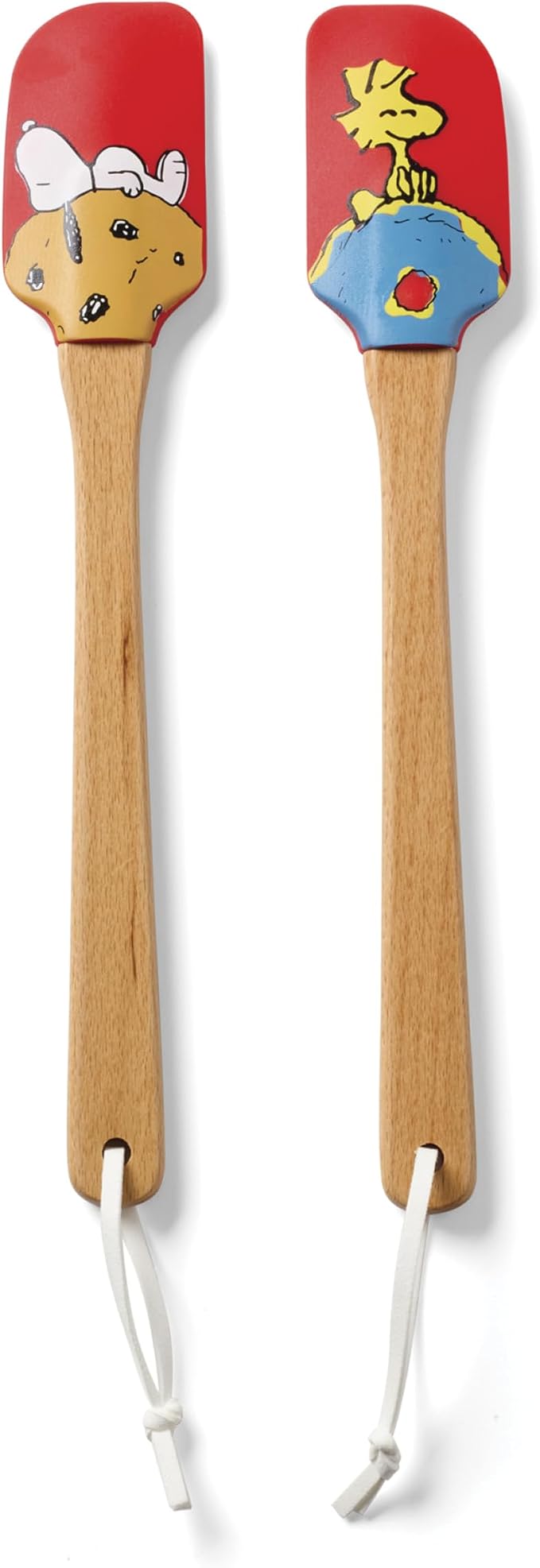 Lenox 898262 Chef Snoopy Spatulas, Set Of 2, Red