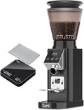 Tuni G1 Noir Conical Burr Coffee Grinder And Black Mini Coffee Scale
