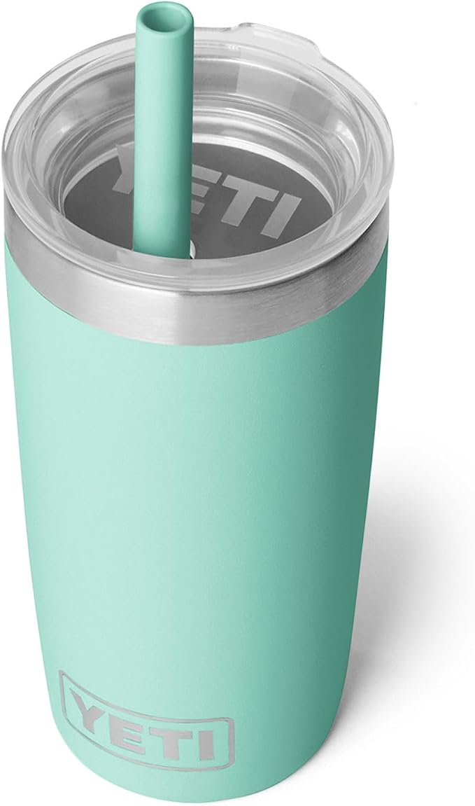YETI Rambler Jr. 10 Oz Tumbler with Silicone Straw Lid