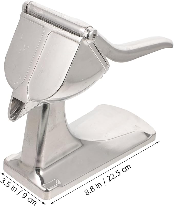 Manual Citrus Fruit Juicer Hand Press Aluminum Alloy Fruit Extractor Tool Lightweight Portable Manual Juicer for Oranges Lemons Pomegranates Easy Squeeze for Home Kitchen