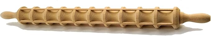 Eppicotispai 20-Inch Beechwood Ravioli Rolling Pin