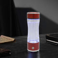 Hydrogen Water Generator Bottle, Portable Rechargeable Ionizer Machine,Improve Water in 3 Minutes, for Home, Office, Travel, Daily Drinking (Red)