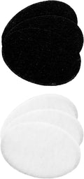 OVENTE 2 Liter Electric Deep Fryer FDM2201BR Charcoal and Oil Vapor Replacement Filter Set Pack of 3, White and Black ACPFDM2203
