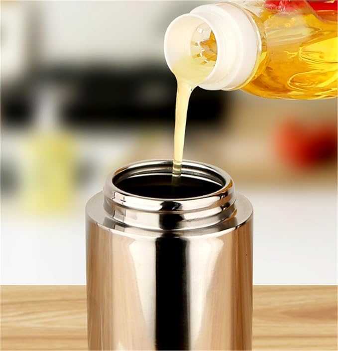 Olive Oil Dispenser Bottle - Soy Sauce Cooking Oil Sprayer Home Use 2-in-1 Olive Dispenser For Air Fryer Salad Syrup Bottle(White,500ml)