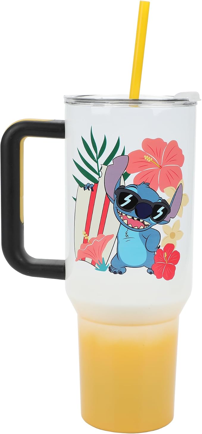 Disney's Stitch Hawaiian 40 Oz. Stainless Steel Tumbler