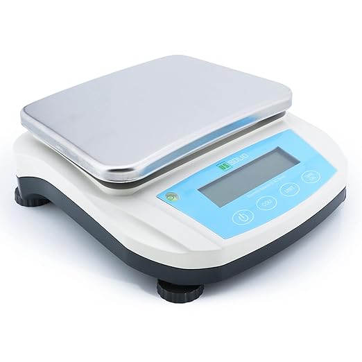 U.S. Solid Precision Lab Scale 5000g x 0.01g Analytical Balance RS232 Interface, 19 Measurement Units