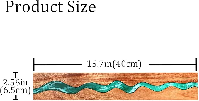 Personalized Magnetic Knife Holder for Wall, Restaurant Opening Gift, Housewarming Gift Wedding Gift, Made of Wood and Resin Magnetic Knife Strip