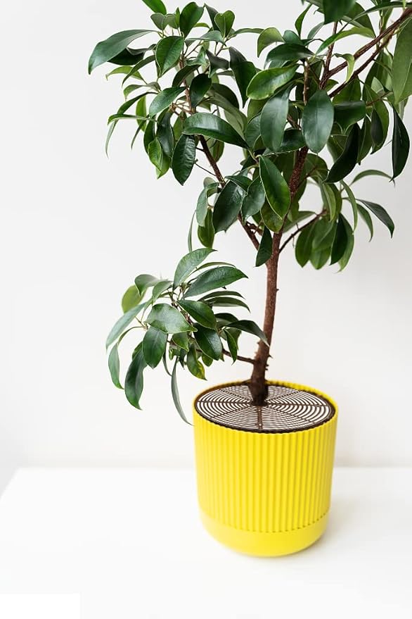Z metnal Plant Pot Grid 20.8", 3 Pcs Cuttable Grid Plant Soil Cover, Plastic Grid Plant Pot Cover, Flower Protector,Keep Cats Out of Potted Plants