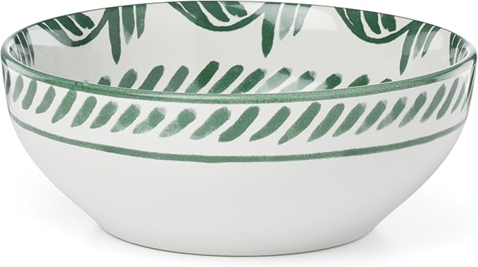 Oneida Dinnerware Set, Solear Green 12-Piece Set, Service For 4, Stoneware Material, Dishwasher Safe & Microwave Safe, Home, Kitchen And Dining, Dinner Plates And Bowls Sets (Green, 12 Pieces)