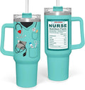 Nurse Gifts 40oz Stainless Steel Insulated Tumbler - Coffee Cup for Nurses Week, Appreciation Gifts