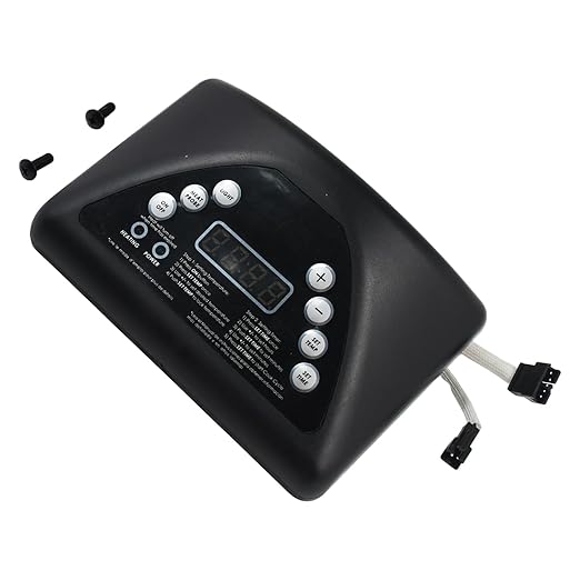 Digital Control Panel Replacement Parts 9907100001 Compatible with Masterbuilt Electric Smoker 20070311 20070411 20072614 20071011 20072514 20072618 for Outdoor Barbecue Cooking Systems