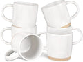 Coffee Mugs Set of 6, 14 oz Coffee Cups Ceramic, Ceramic Cup Set with Handle and Speckled Patterns for Coffee, Tea, Cocoa, Milk, Microwave & Dishwasher Safe