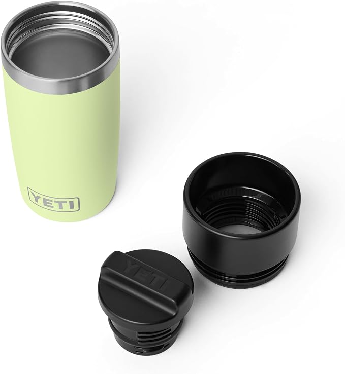 YETI Rambler 12 oz Travel Bottle, Stainless Steel, Vacuum Insulated with Leakproof Commuter Cap, Grasshopper