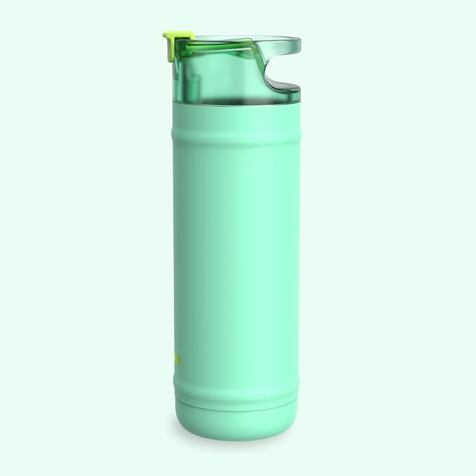 bubba 32 oz Dualsip Insulated Stainless Steel Water Bottle with Straw - Reusable, Leakproof, Lightweight, Dishwasher Safe, Lead-Free and BPA-Free, Tropical Eclipse