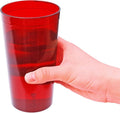 New Star Foodservice | Restaurant-Grade Beverage Tumblers (Red (Set of 72), 20 oz)