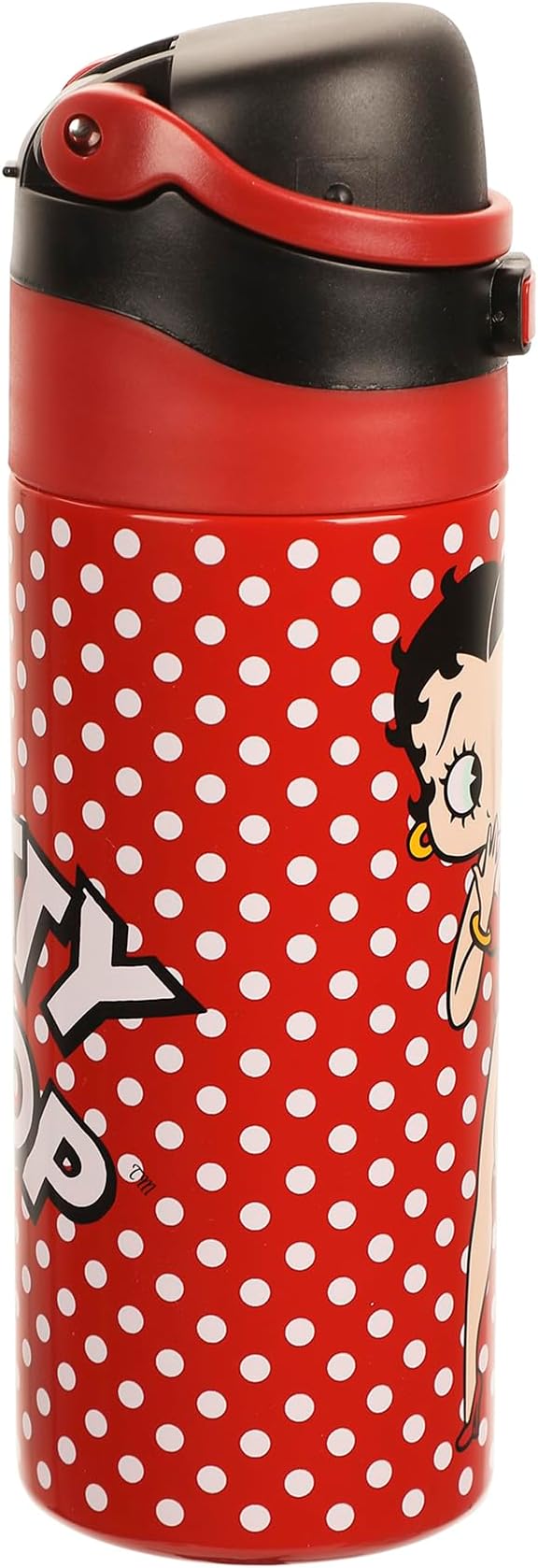 Betty Boop Polka Dots Red 24 Oz Stainless Steel Tumbler