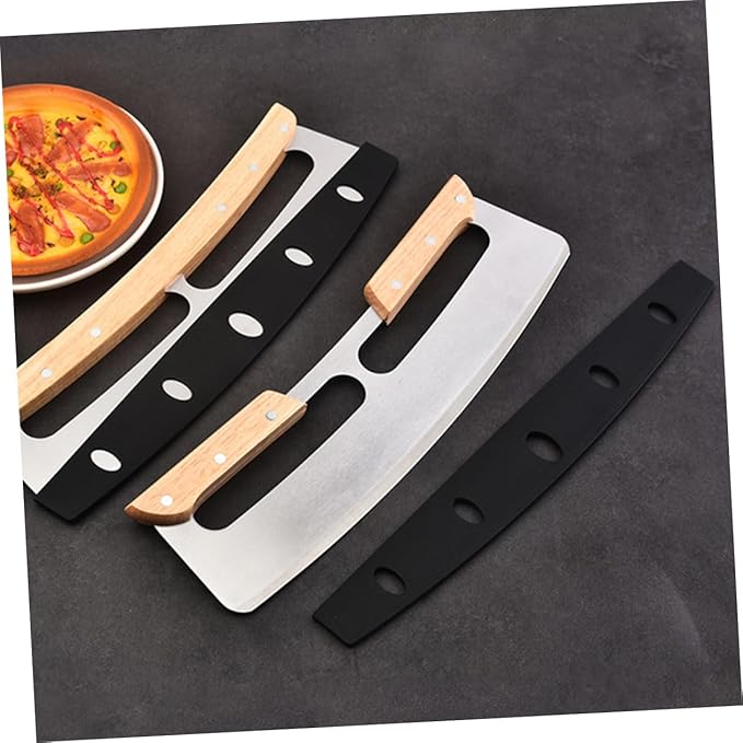 10Pcs Pizza Cutter Blade Cover Half Round Edge Guard Knife Protector for Cutting Portable Sheath for Kitchen Camping Bbq and Picnic Use