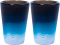 Silipint 1.5oz Silicone Shot Glasses – Pack of 2 Unbreakable, BPA-Free, Non-Toxic, Dishwasher & Freezer Safe Cups – Colored Shot Glasses for Cold Beverages, Cocktails, Travel, Party (Moon Beam)