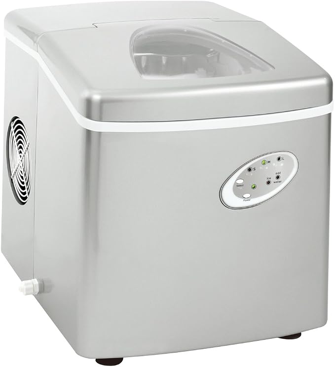 Curtis Master Chef Extra Large Ice Maker, Silver
