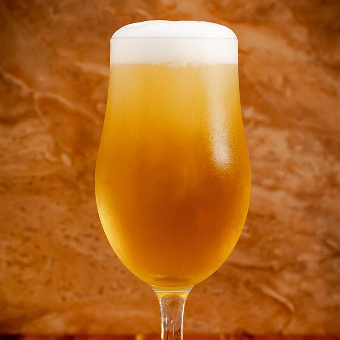 Restaurantware 18 Ounce Pilsner Glasses Set Of 6 Stemmed Beer Glasses - Fine-Blown Dishwasher-Safe Clear Glass Beer Glass Set Lead-Free For Beers Ales or Cocktails