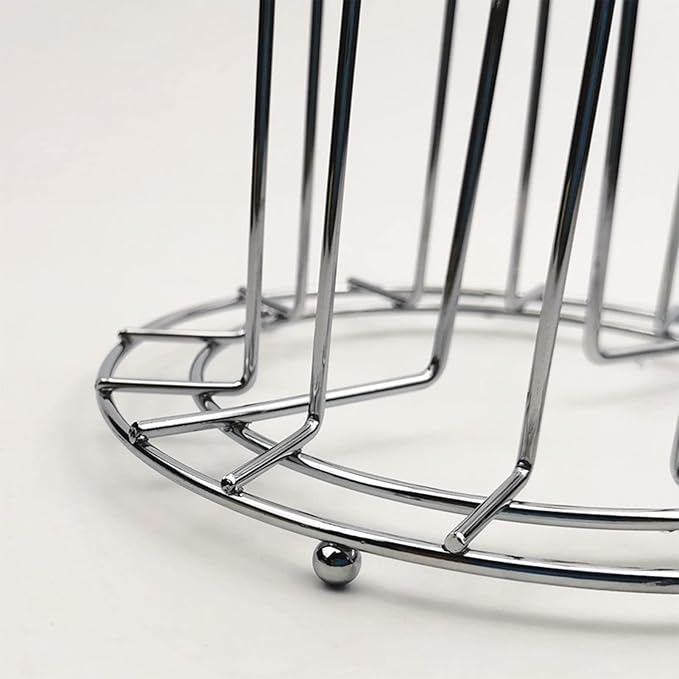 TOPINCN Stainless Steel Cup Bottle Drying Rack, Drinking Glass and Sports Bottle Drainer Rack,Stand Cup Dish Holder and Dryer Rack