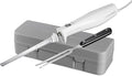 Hamilton Beach Electric Knife Set for Carving Meats, Poultry, Bread, Crafting Foam & More, Reciprocating Serrated Stainless Steel Blades, Ergonomic Design Storage Case + Fork Included, 5 Foot Cord