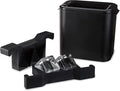 Viski Glacier Ice Maker, Ice Cube Mold for Whiskey on the Rocks, Old Fashioned & Craft Cocktail Drinks, Makes 2 Large Crystal Clear Cubes, Birthday Gifts for Men, Home Bar Accessories, Set of 1, Black