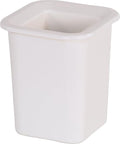 Carlisle FoodService Products CM110702 Coldmaster Carton Chiller, 1 quart Capacity, 9.38" Height, 7.06" Width, 7.06" Length, ABS, White