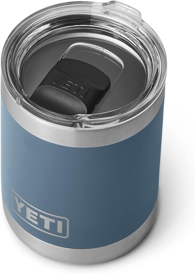 YETI Rambler 10 oz Lowball, Vacuum Insulated, Stainless Steel with MagSlider Lid