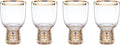 Lenox 897412 Tuscany Classics Gold Frost Wine Glasses, Set of 4