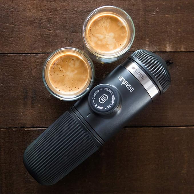 WACACO Accessory for Nanopresso, Barista Kit, Larger Water Tank with 3 Filter Baskets, for Lungo Espresso