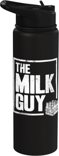 The Milk Guy Proud Milkman Dairy Farmer Life Stainless Steel Insulated Water Bottle