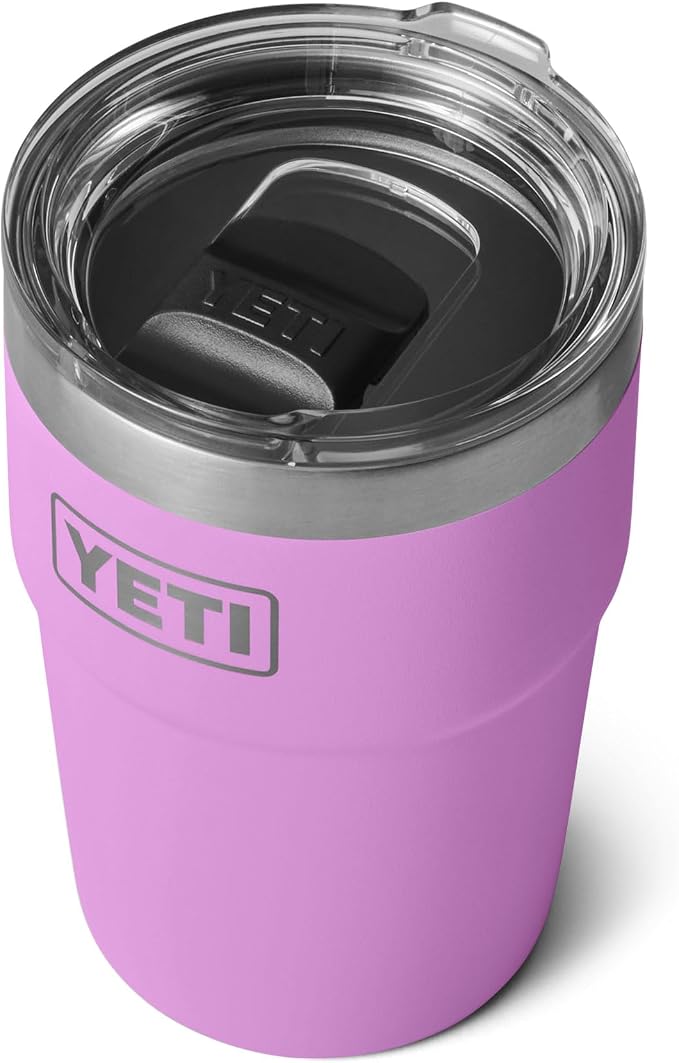 YETI Rambler 16 oz Stackable Tumbler, Vacuum Insulated, Stainless Steel with MagSlider Lid | Stackable