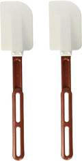 Vollrath 52010 High-Temp Silicone Spatulas, Set of 2 (10-Inch, NSF)