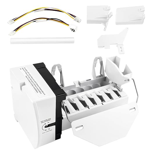 WR30X10093 WR30X10061 Ice Maker Kit Compatible with GE Hotpoint Kenmore | 160W 115V Automatic Ice Making,7 Ice Cubes Each Time,Replaces WR30X10014, WR30X10012, 1399596 and More