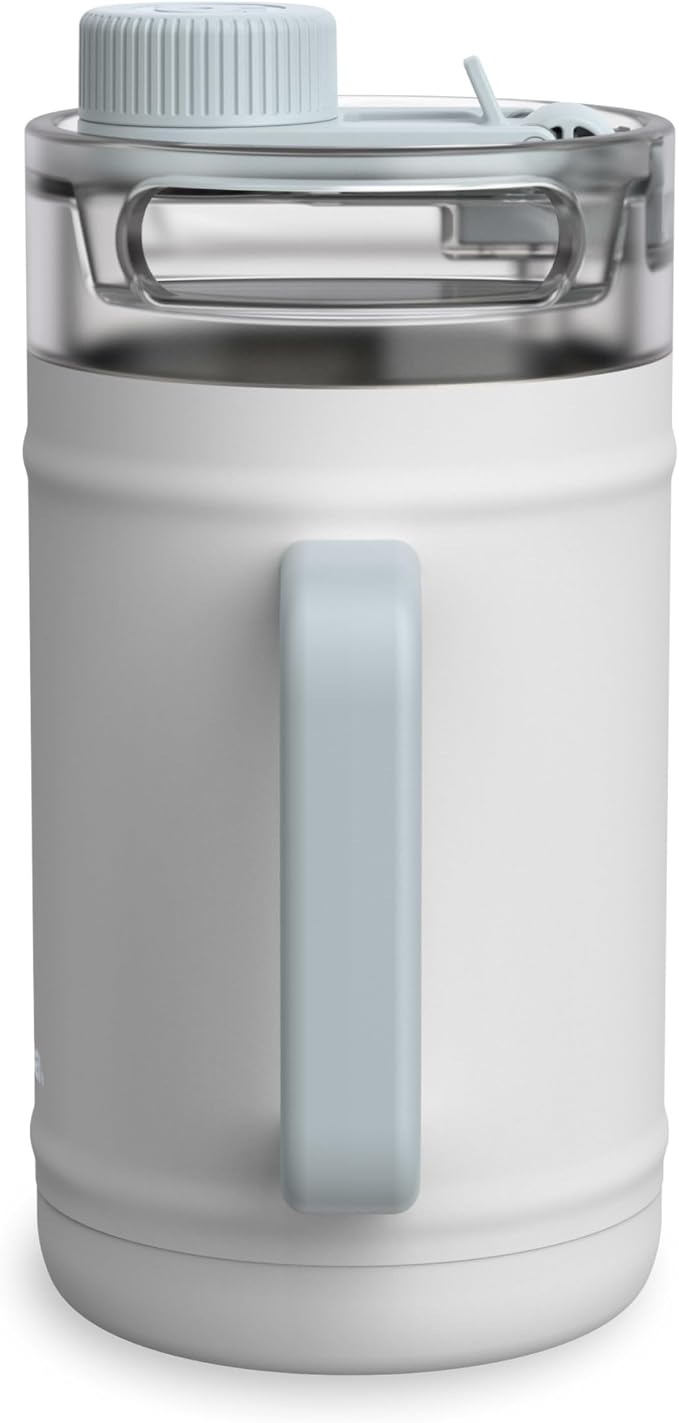 bubba 52 oz Insulated Stainless Steel Water Keg - Large Reusable Water Bottle Drinking Jug - Insulated Keg for Everyday Hydration, Lead-Free and BPA-Free, Fresh Kicks