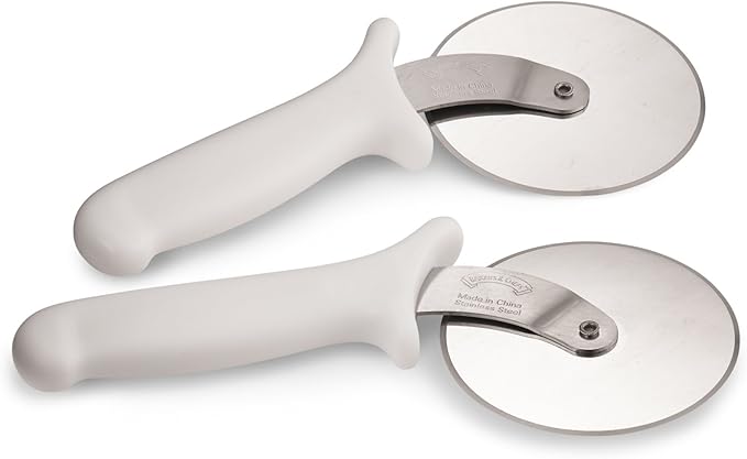 Artisan Bakers & Chefs Stainless Steel Rolling Pizza Cutters, 2-Pack