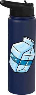 Milk Carton Dairy Lover Stainless Steel Insulated Water Bottle