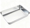 Baking Sheet, Stainless Steel Tray, Dishwasher Leak Pan, Metal Drip Pan for Kitchen Baking, Barbecue, Lab Instrument, Pet Treatment(48 * 33.8 * 8.5cm/19 * 13.3 * 3.3in)