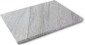 Koville Stone Cutting Board for Kitchen, 16x12 Inches Large Marble Slab Cheese Baking Charcuterie Pastry Board, Rectangular Serving Board for Countertop, Natural Quartzite Board(16"x12")