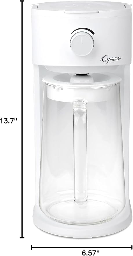 Capresso 623.02 Select Iced Tea Maker, 80 oz, White (Pack of 2)